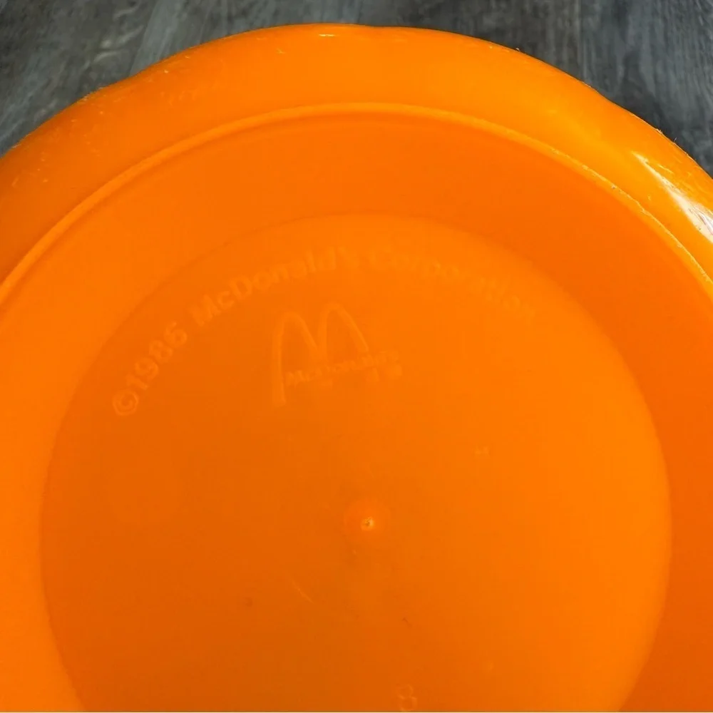 Vintage! McDonald’s jack-o’-lantern Pumpkin Halloween Candy Bucket